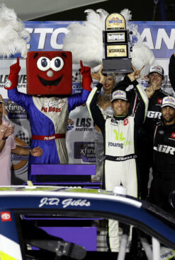 Aric Almirola Bests Connor Zilisch In Xfinity Playoff Race At Las Vegas