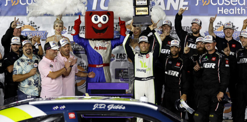 Aric Almirola Bests Connor Zilisch In Xfinity Playoff Race At Las Vegas