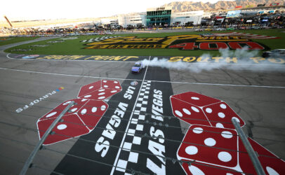 Denny Hamlin Scores 60th Career Victory With Gritty South Point 400 Win At Las Vegas Motor Speedway
