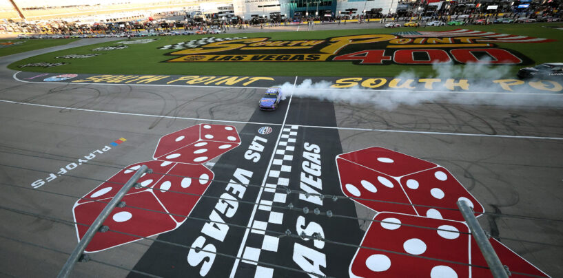Denny Hamlin Scores 60th Career Victory With Gritty South Point 400 Win At Las Vegas Motor Speedway