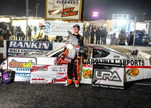 Caden Kvapil Prevails Over Brother To Win South Carolina 400 At Florence Motor Speedway