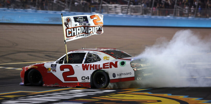 Jesse Love Tops JR Motorsports To Win 2025 NASCAR Xfinity Series Championship