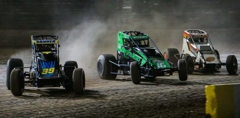 RECAP/PHOTOS: 2026 DIRTcar Late Models And USAC AMSOIL National Sprints At Volusia Speedway Park, Feb. 10
