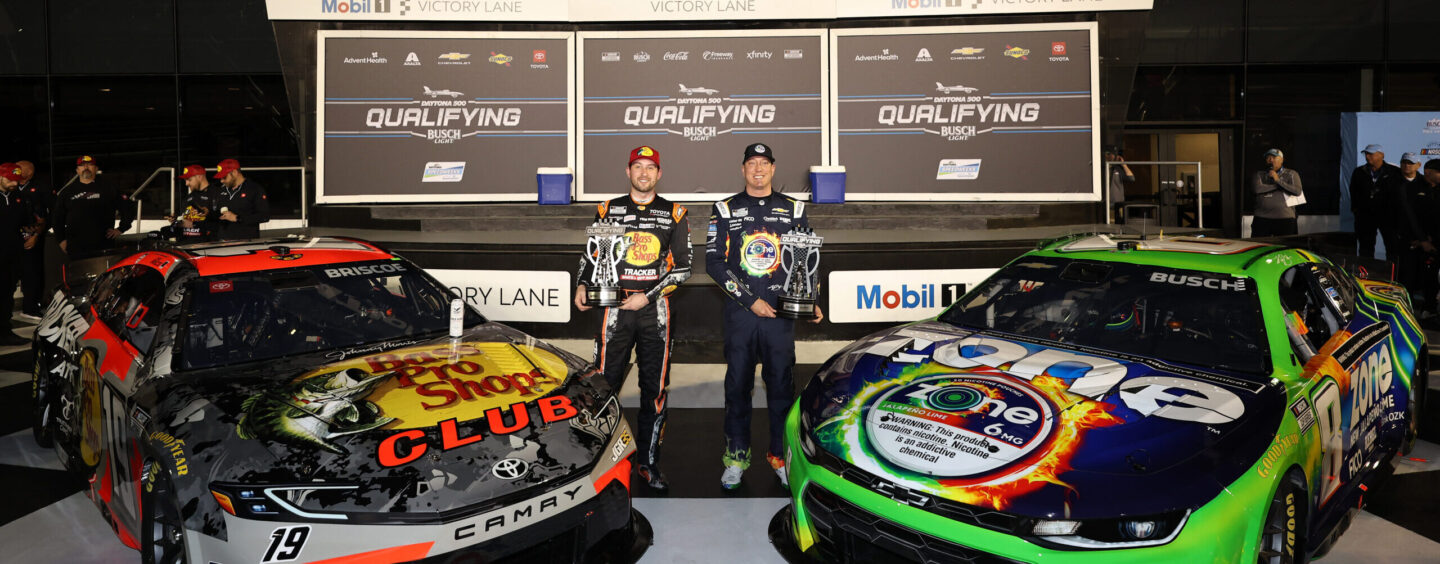 Kyle Busch Earns First Daytona 500 Pole; Chase Briscoe To Join On Front Row