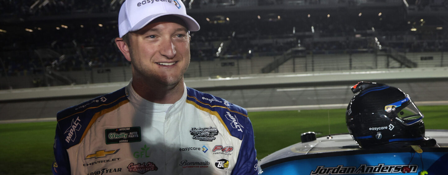 Seas Nearly Parted For Jordan Anderson In Season-Opener At Daytona