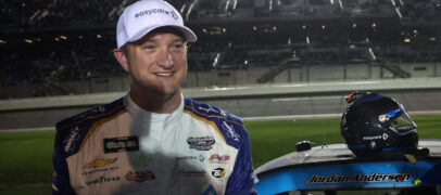 Seas Nearly Parted For Jordan Anderson In Season-Opener At Daytona