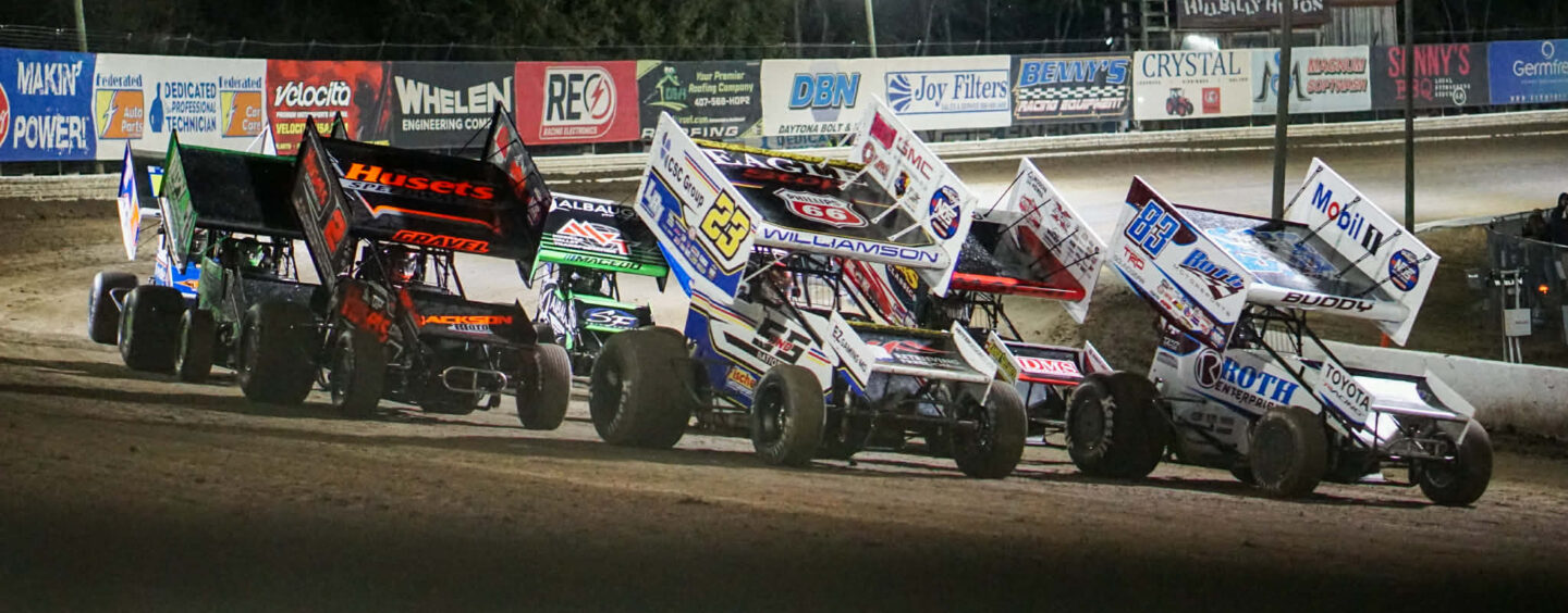 RECAP/PHOTOS: 2026 World Of Outlaws NOS Energy Drink Sprint Car Series & Federated Auto Parts DIRTcar Nationals At Volusia Speedway Park, Feb. 6