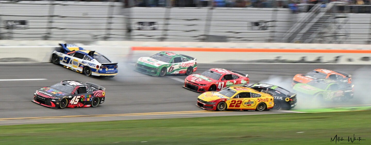 Tyler Reddick Wins 68th Running Of The Daytona 500 As The Field Crashes Behind Him