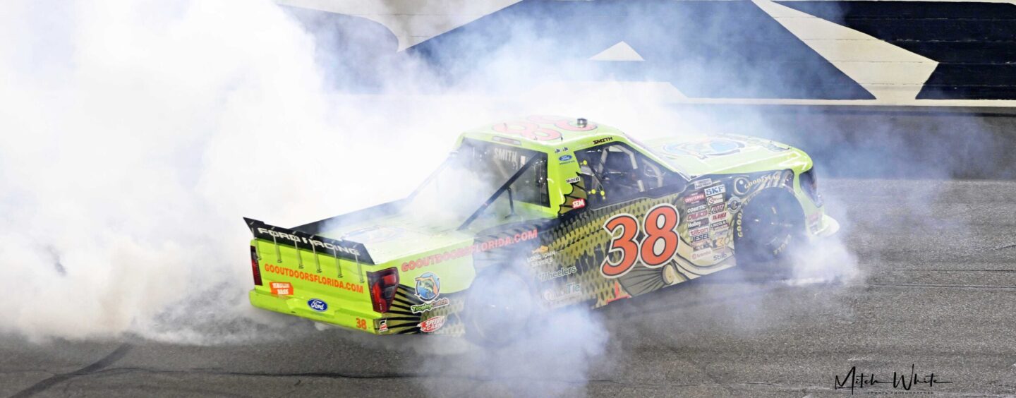 Chandler Smith Pulls Off Four-Wide Pass To Win Season Opener At Daytona