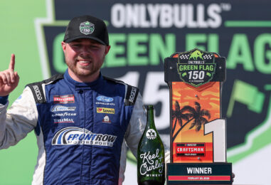 Layne Riggs Claims First Ever NASCAR CRAFTSMAN Truck Series Street Course Win In St. Petersburg