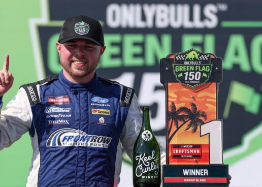 Layne Riggs Claims First Ever NASCAR CRAFTSMAN Truck Series Street Course Win In St. Petersburg