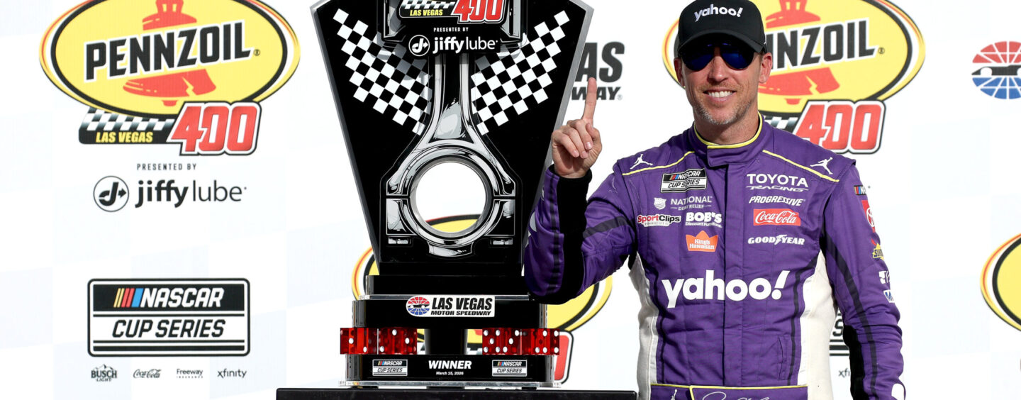 Denny Hamlin Becomes 10th Winningest NASCAR Cup Series Driver With Las Vegas Win