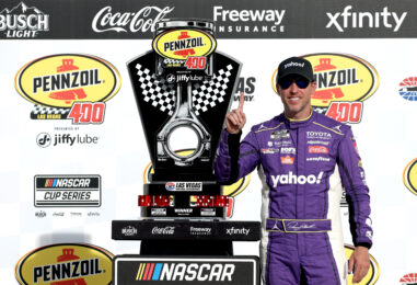 Denny Hamlin Becomes 10th Winningest NASCAR Cup Series Driver With Las Vegas Win