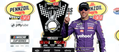 Denny Hamlin Becomes 10th Winningest NASCAR Cup Series Driver With Las Vegas Win