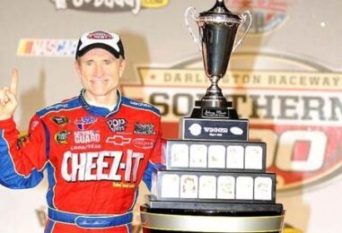 Mark Martin Named Honorary Pace Car Driver For Goodyear 400 At Darlington Raceway
