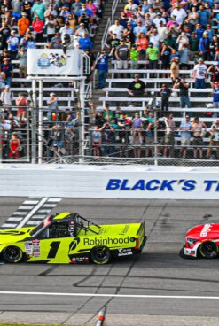Corey Heim Outduels Teammate Kaden Honeycutt For Win At Rockingham Speedway