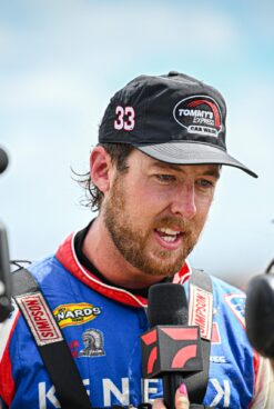 Cleetus McFarland Survives Wild Day At Rockingham Speedway