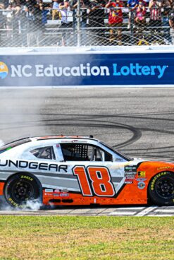 William Sawalich Breaks Through For First Win At Rockingham Speedway At 19-Years-Old