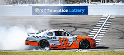 William Sawalich Breaks Through For First Win At Rockingham Speedway At 19-Years-Old