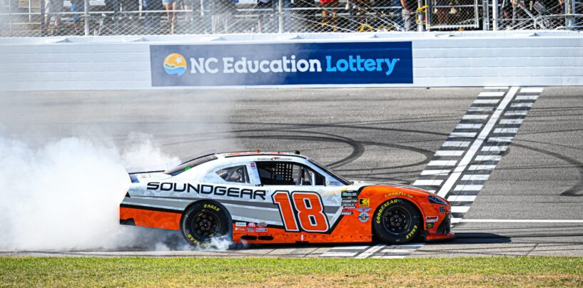 William Sawalich Breaks Through For First Win At Rockingham Speedway At 19-Years-Old