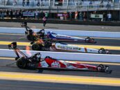 Doug Kalitta, Ron Capps Win Big In NHRA 4-Wide Nationals At zMAX Dragway