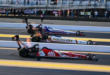 Doug Kalitta, Ron Capps Win Big In NHRA 4-Wide Nationals At zMAX Dragway