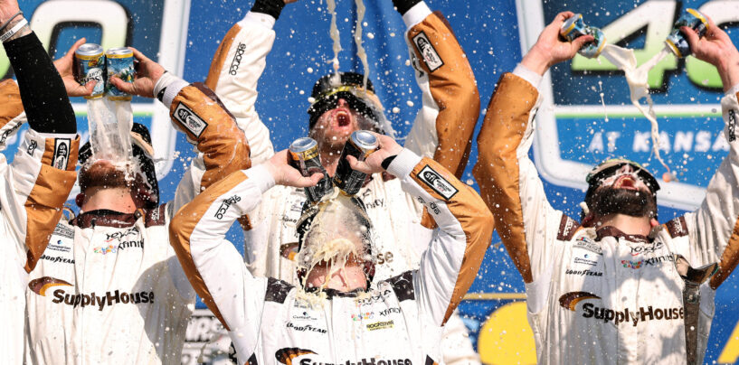 Tyler Reddick Earns Fifth Win Of 2026 In Wild Fashion At Kansas Speedway