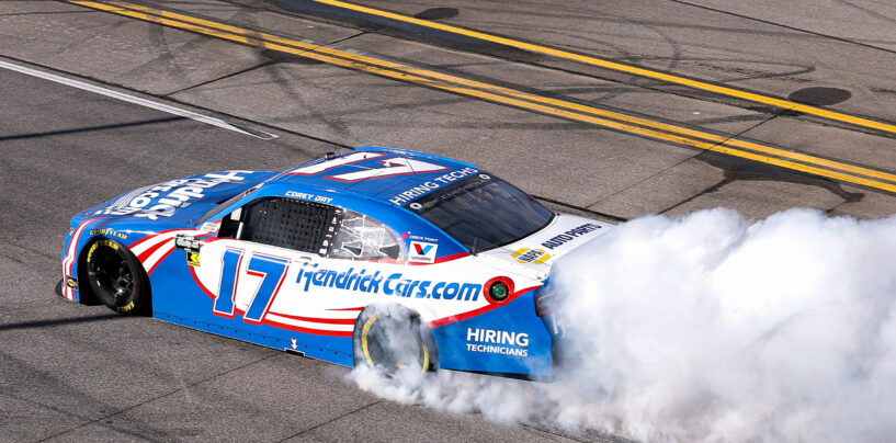 Corey Day Captures First Career NASCAR O’Reilly Auto Parts Series Victory In Ag-Pro 300 At Talladega Superspeedway