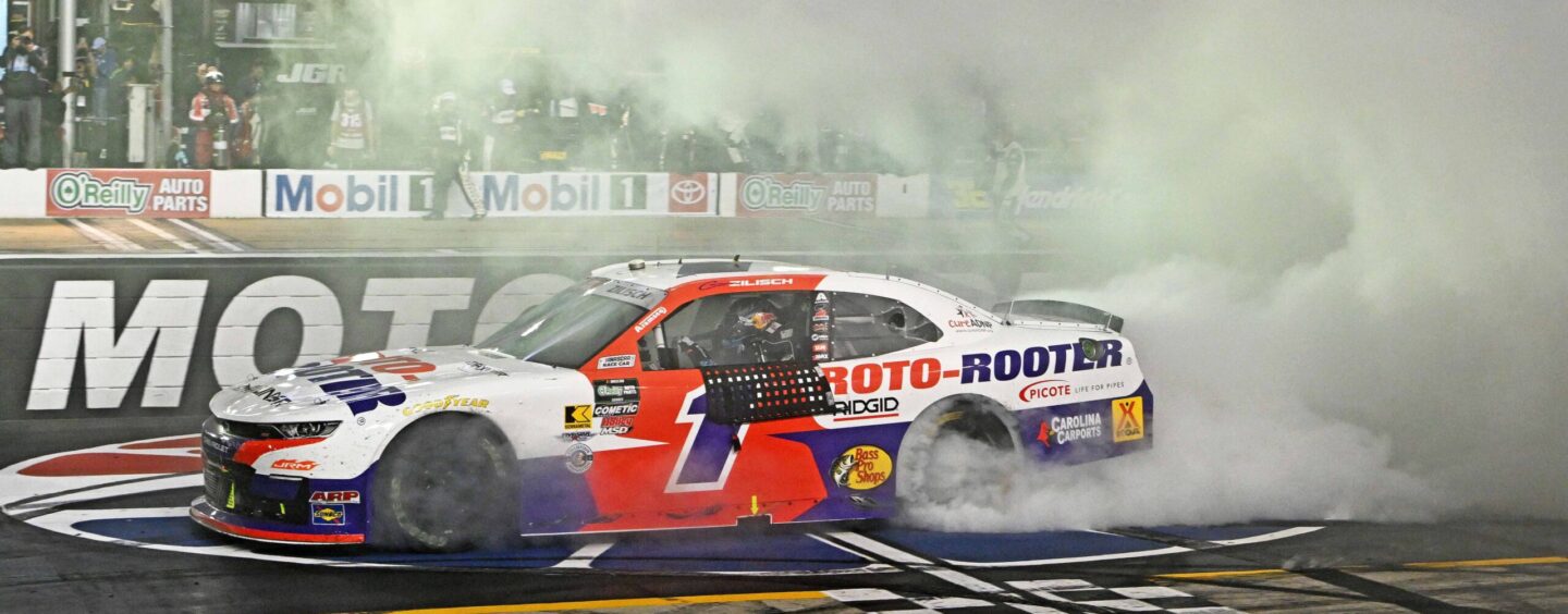 Connor Zilisch Holds Off Kyle Larson To Win At Bristol Motor Speedway On Old Tires