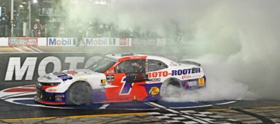 Connor Zilisch Holds Off Kyle Larson To Win At Bristol Motor Speedway On Old Tires