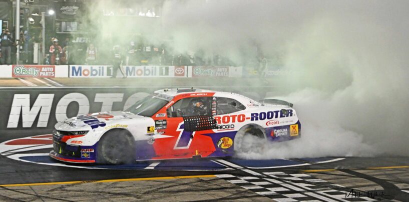 Connor Zilisch Holds Off Kyle Larson To Win At Bristol Motor Speedway On Old Tires