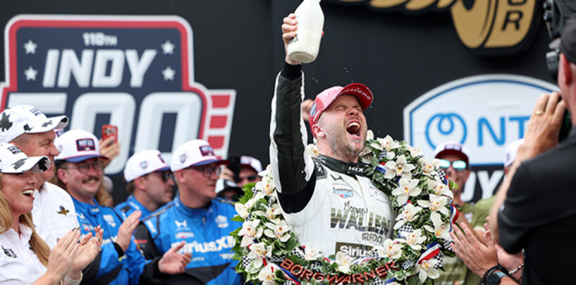 Rosenqvist Earns Epic Victory In Closest-Ever Indianapolis 500 Finish