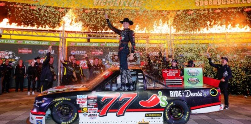 Red-Hot Hocevar Continues Momentum with NCTS SpeedyCash.com 250 Victory at Texas Motor Speedway