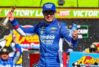 Second Helping: Larson Scoops Andy’s Frozen Custard 340 Again; Working On His Own TMS Winning Streak