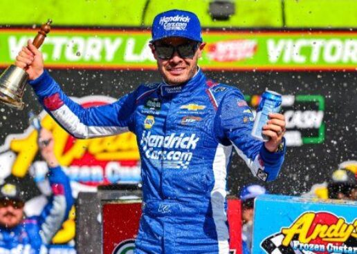 Second Helping: Larson Scoops Andy’s Frozen Custard 340 Again; Working On His Own TMS Winning Streak