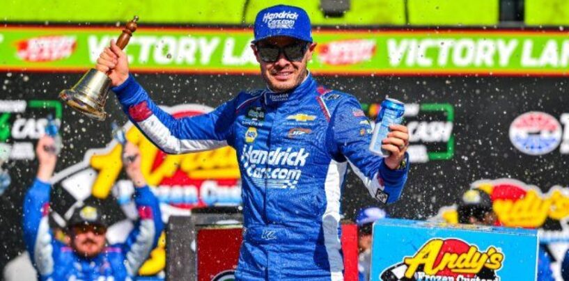 Second Helping: Larson Scoops Andy’s Frozen Custard 340 Again; Working On His Own TMS Winning Streak