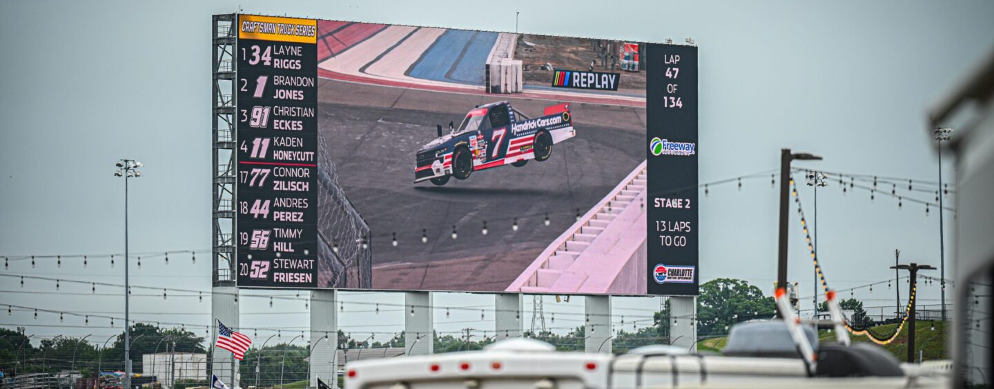 VIDEO: Corey Day Goes Airborne At Charlotte Motor Speedway