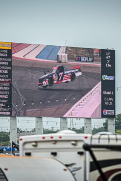 VIDEO: Corey Day Goes Airborne At Charlotte Motor Speedway