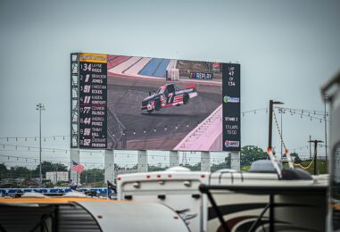 VIDEO: Corey Day Goes Airborne At Charlotte Motor Speedway