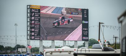 VIDEO: Corey Day Goes Airborne At Charlotte Motor Speedway