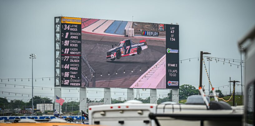 VIDEO: Corey Day Goes Airborne At Charlotte Motor Speedway