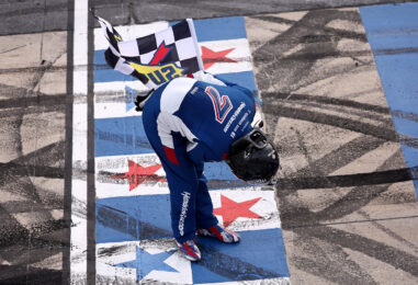 Kyle Busch Survives Fuel-Mileage Thriller To Win ECOSAVE 200 At Dover Motor Speedway