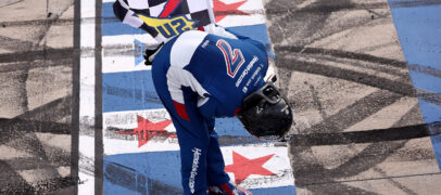 Kyle Busch Survives Fuel-Mileage Thriller To Win ECOSAVE 200 At Dover Motor Speedway