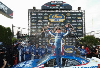 Corey Day Charges Late To Score BetRivers 200 Victory At Dover Motor Speedway