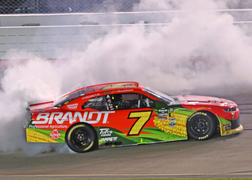 Justin Allgaier Outduels Brent Crews For Nashville Win