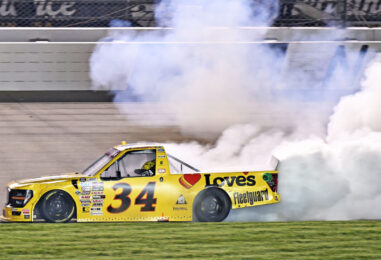 Layne Riggs Delivers A Masterclass With Last-Lap Pass For Truck Series Victory At Nashville