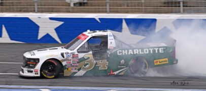 Layne Riggs Places UNC Charlotte Into Victory Lane At Charlotte Motor Speedway