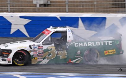 Layne Riggs Places UNC Charlotte Into Victory Lane At Charlotte Motor Speedway
