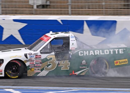 Layne Riggs Places UNC Charlotte Into Victory Lane At Charlotte Motor Speedway