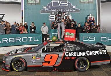 Ross Chastain Wins Mist-Shortened Charbroil 300 At Charlotte Motor Speedway